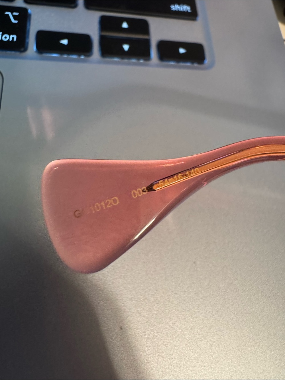 Gucci red ombré Cat-Eye Optical Glasses - Picture 6 of 13